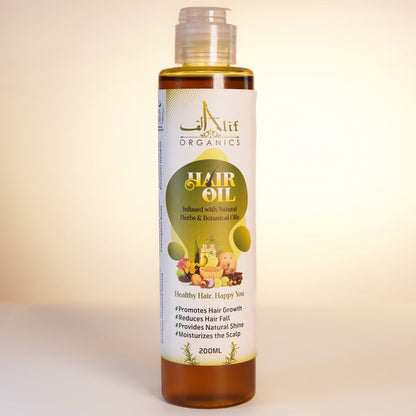 ALIF ORGANIC HAIR OIL 200ML